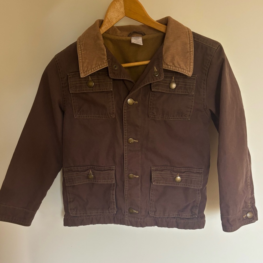 Boys Barn Chore Coat Gymboree 7-8